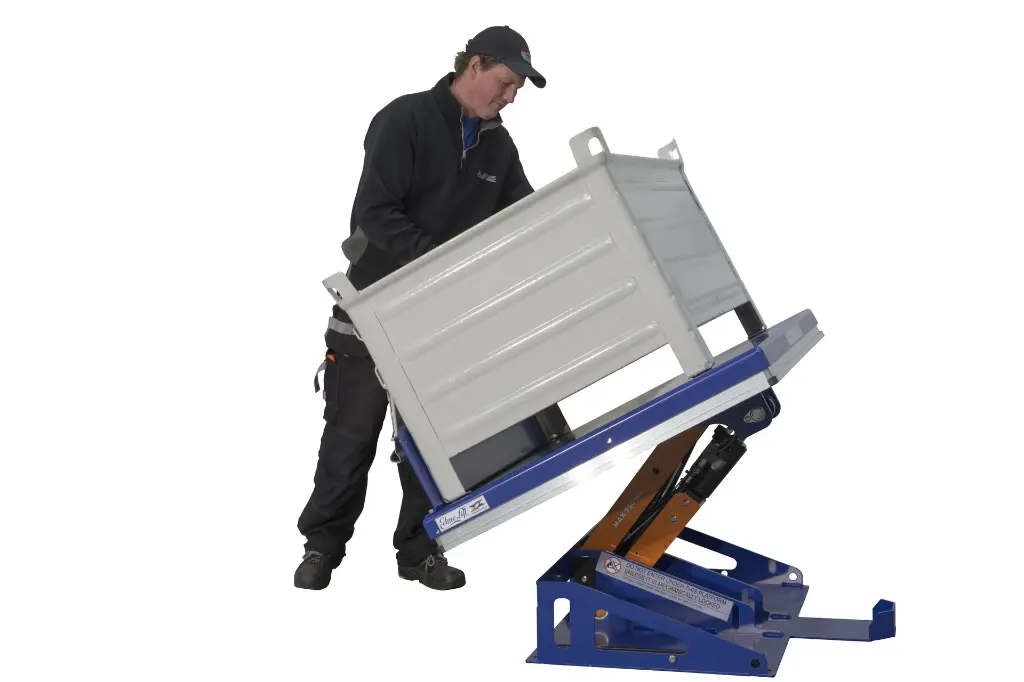 ART 750: sollevatore ribaltatore per pallet 750 kg