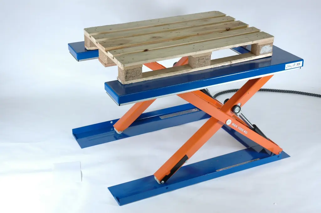 CUB 1000: piattaforma elevatrice ribassata 1000 kg