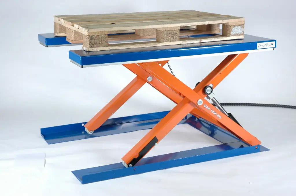 CUB 1000: piattaforma elevatrice ribassata 1000 kg