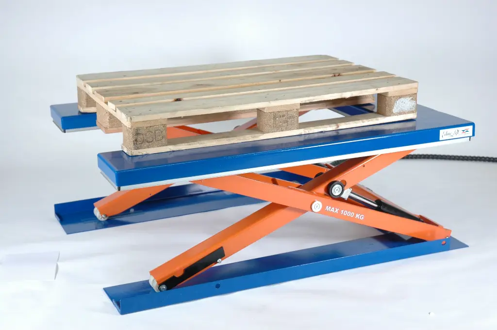 CUB 1000: piattaforma elevatrice ribassata 1000 kg