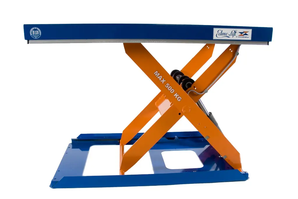 TCR 500: piattaforma elevatrice ribassata senza fossa 500 kg