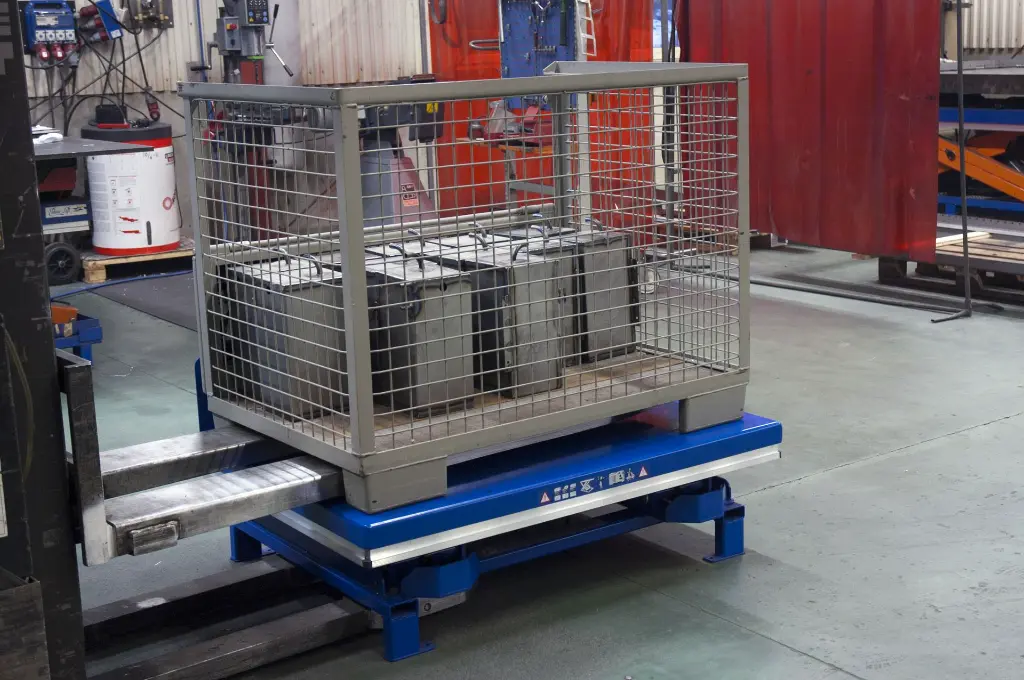 ART 1500GV: sollevatore ribaltatore per pallet 1500 kg