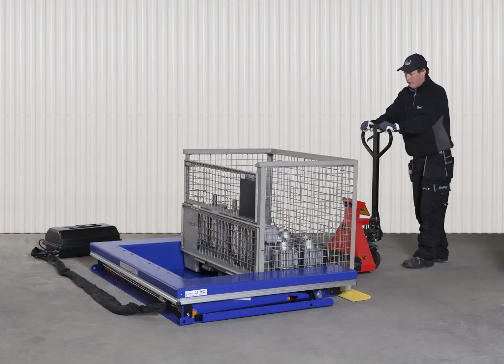 ALT 1500GB: sollevatore ribaltatore per pallet 1500 kg