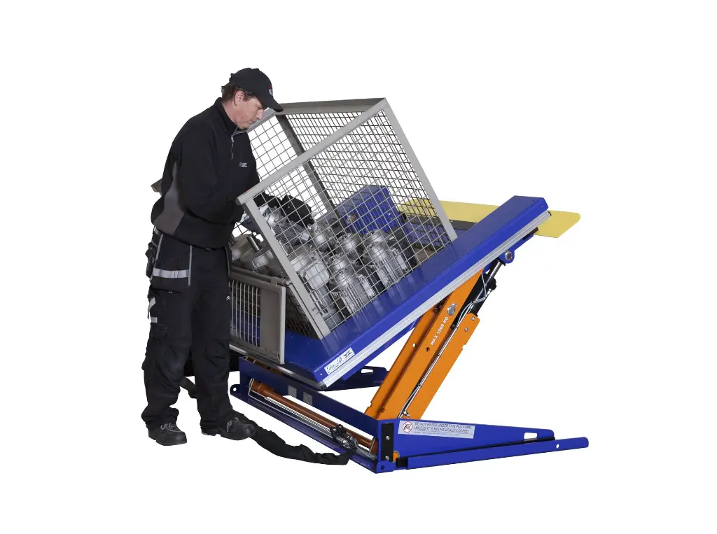 ALT 1500GB: sollevatore ribaltatore per pallet 1500 kg