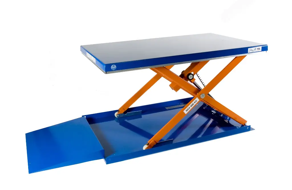 TCB 600: piattaforma elevatrice ribassata senza fossa 600 kg