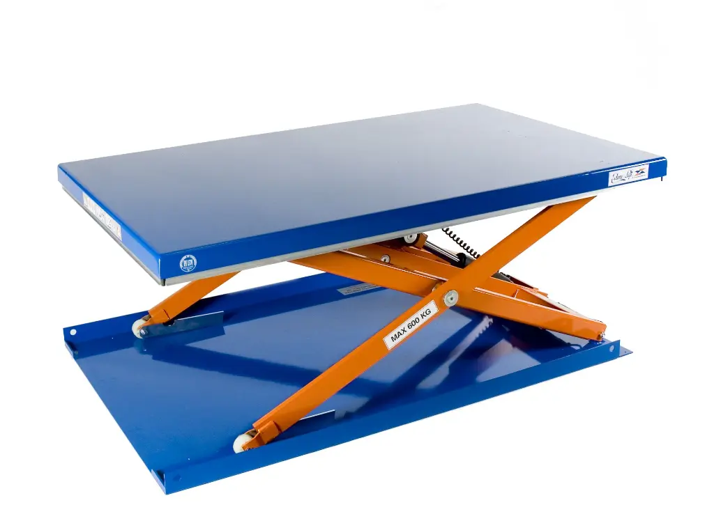 TCB 600: piattaforma elevatrice ribassata senza fossa 600 kg