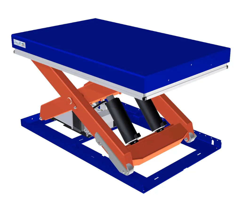 TL 3000: tavolo elevatore a pantografo 3000 kg
