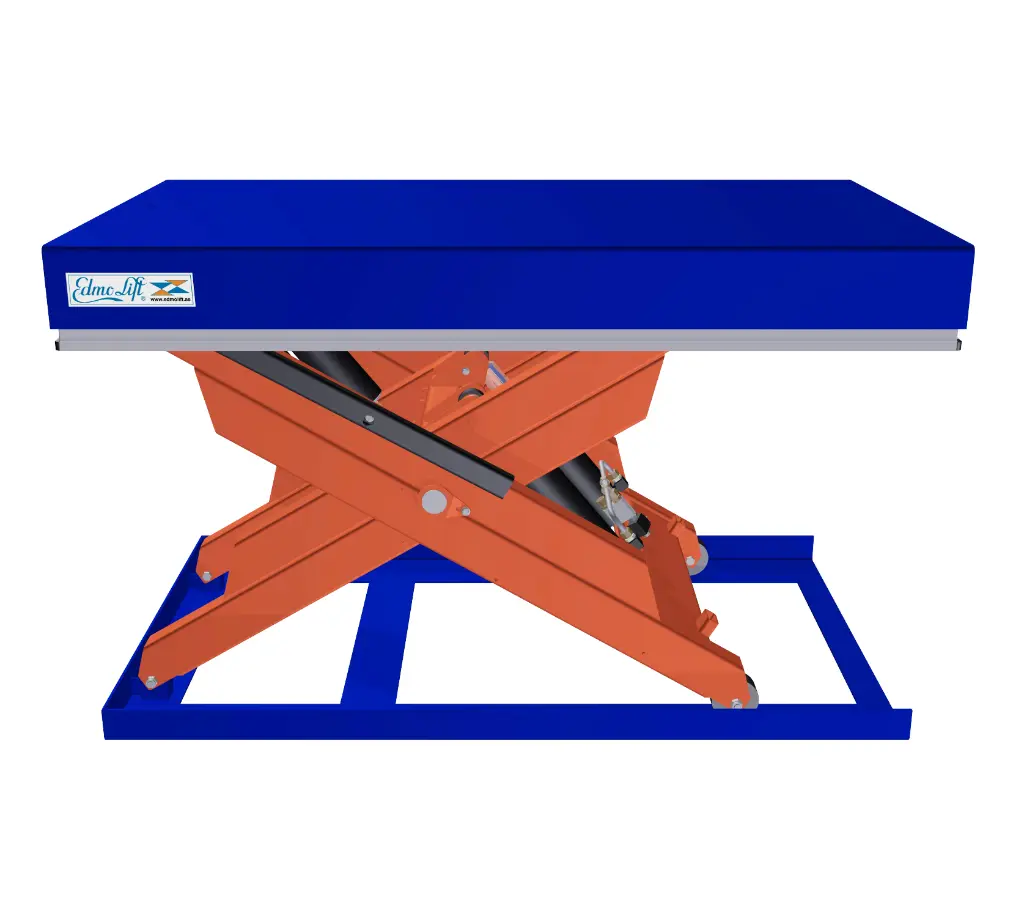TM 6000: tavolo elevatore a pantografo 6000 kg