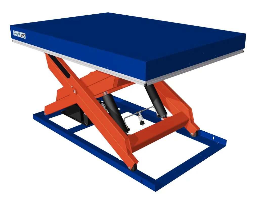 TS 4000B: tavolo elevatore a pantografo 4000 kg