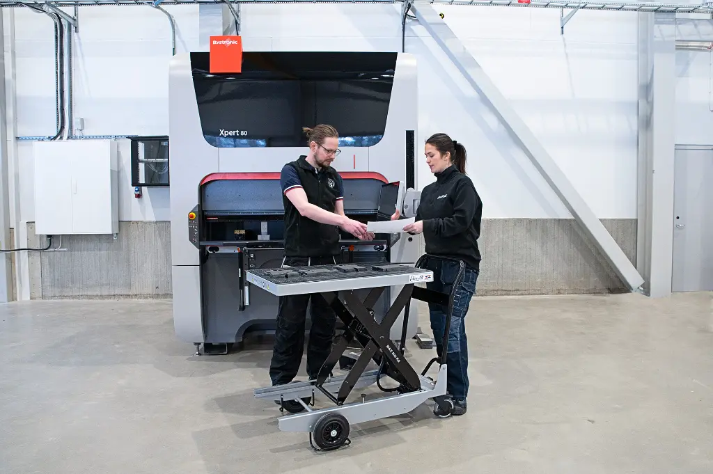 TZ 503: carrello a pantografo manuale 500 kg