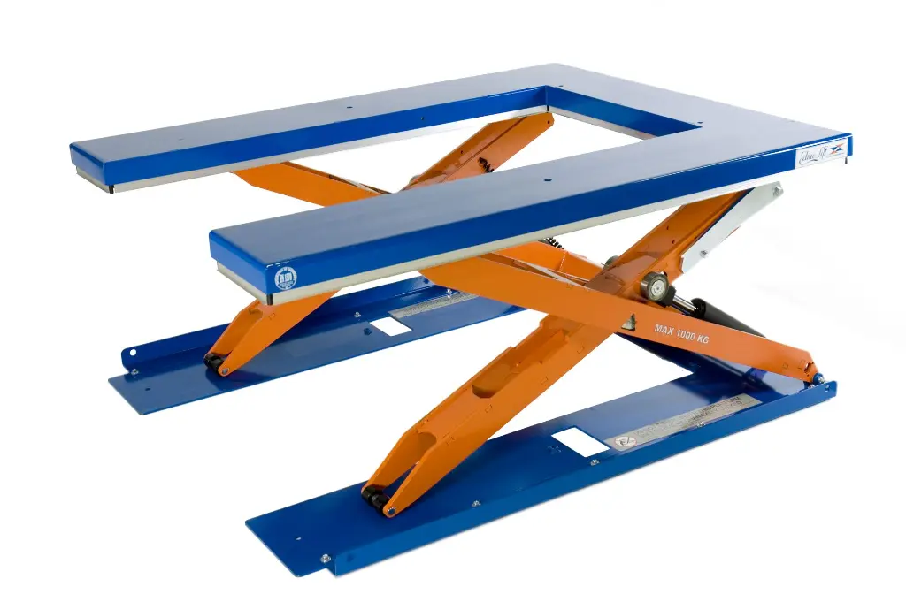 TUL 1000: piattaforma elevatrice ribassata senza fossa 1000 kg