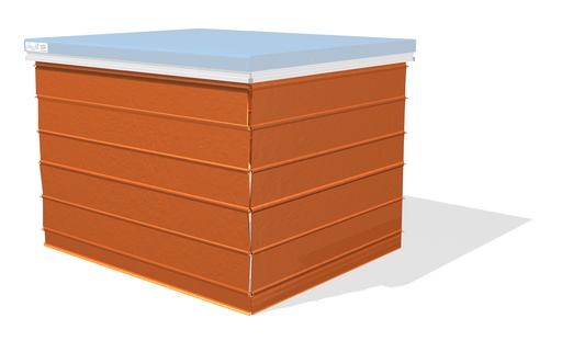 [82280] Cortina di Protezione in PVC (Arancione)
