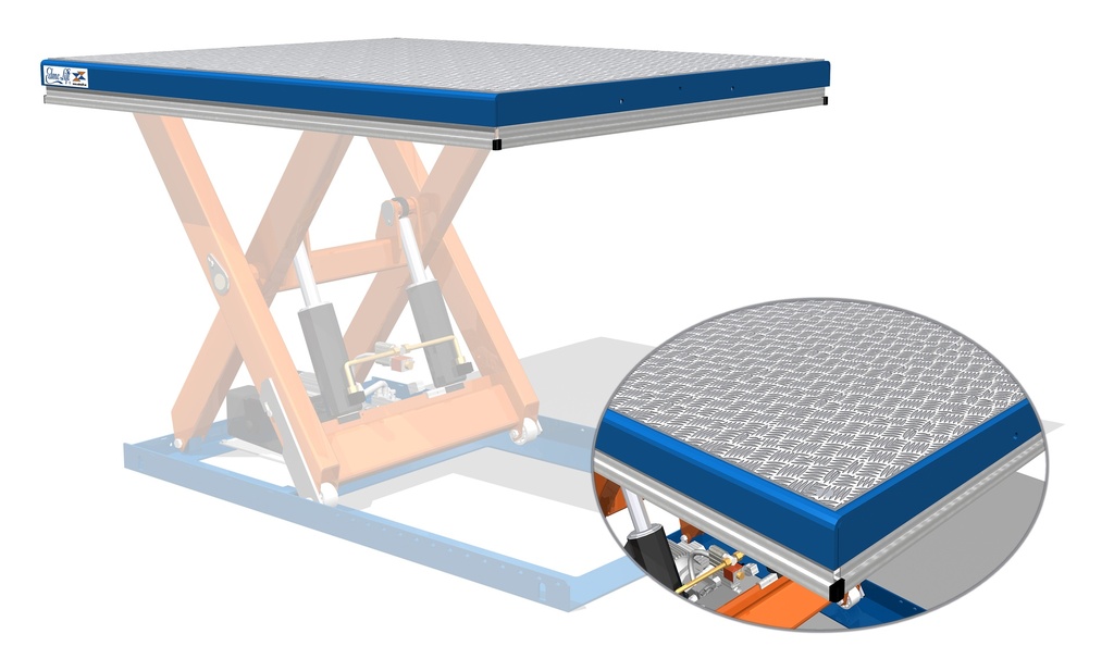 Piano Antiscivolo per Piattaforme Elevatrici