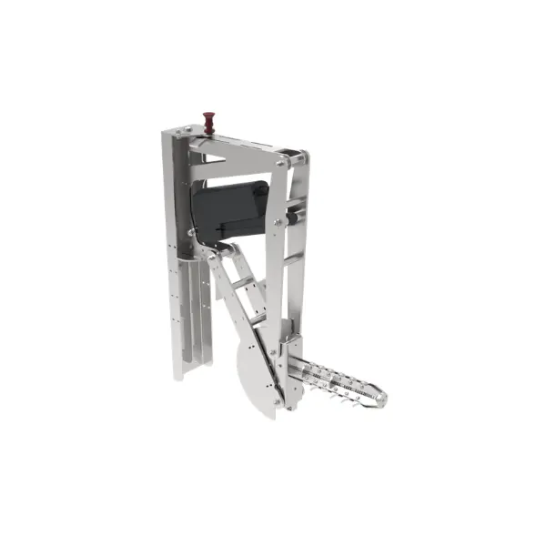 Pinza elettrica girevole per bobine con rotazione 90° 110 Kg