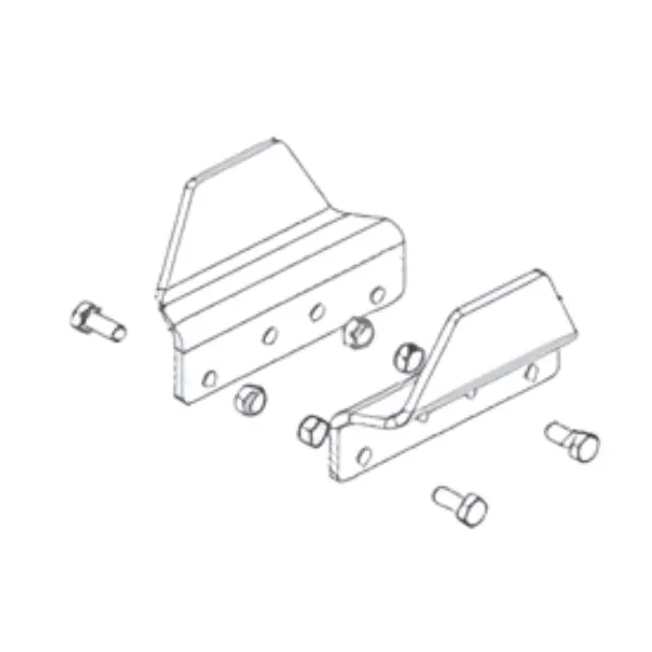 Kit piastra di contenimento (2 pz)