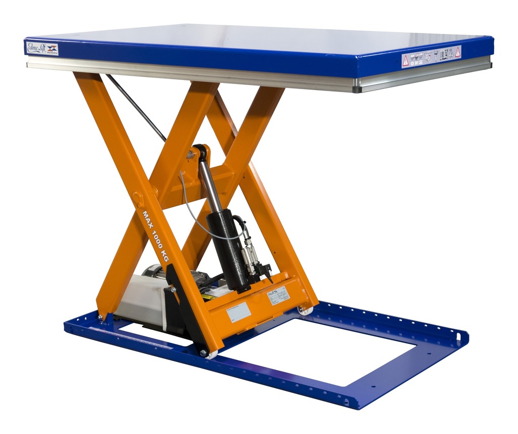 TL 1001: tavolo elevatore a pantografo 1000 kg