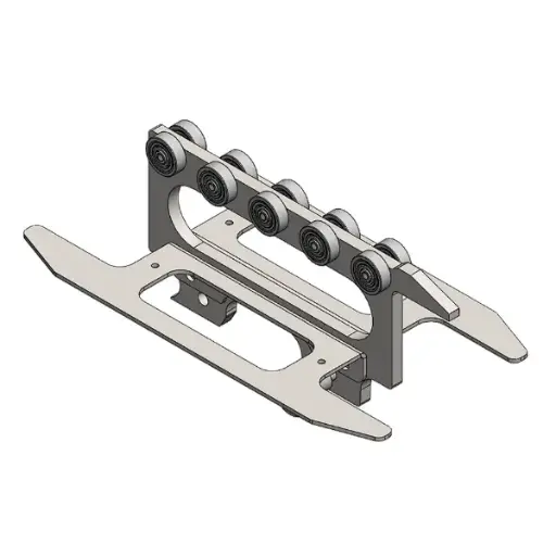 [WPR-A-0018-SS] Adattatore pinza girevole per bobine Ø 152 mm